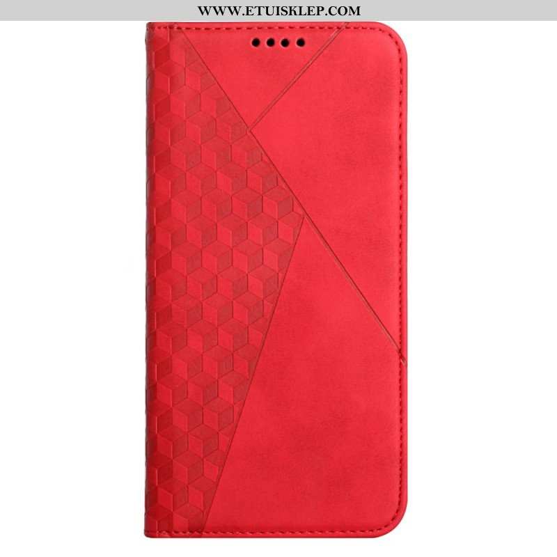 Etui Na Telefon do Xiaomi Redmi Note 11 Pro Plus 5G Etui Folio Wzór 3d Z Efektem Skóry